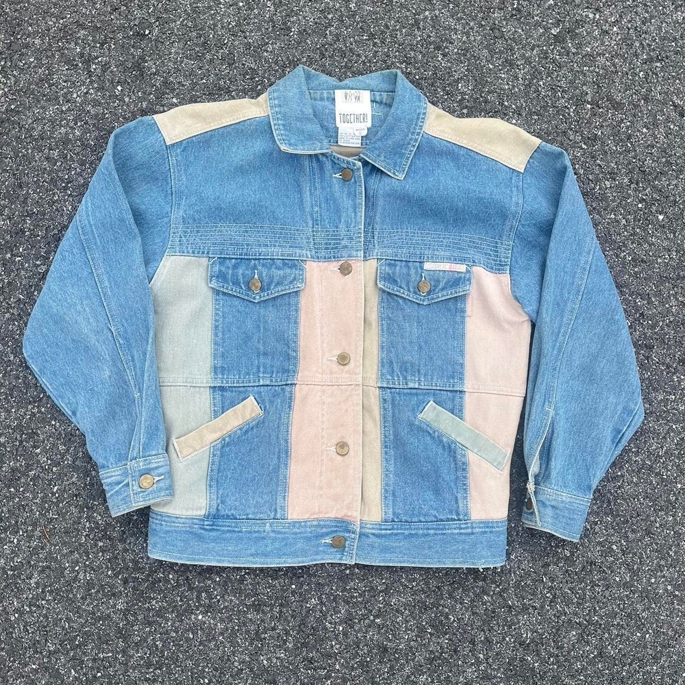 1990s Western Jean Jacket size S